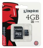 cartao micro sd 4gb kingston